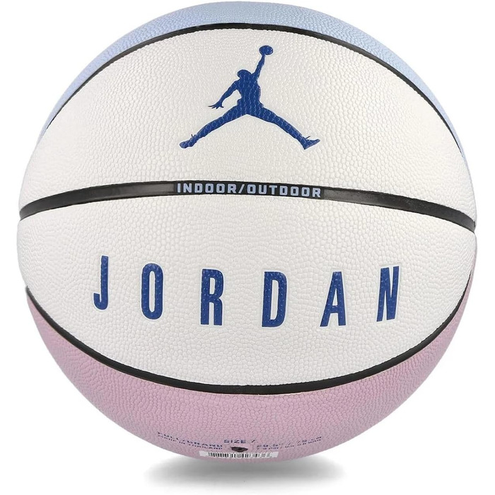 Баскетбольний м'яч Jordan Ultimate 2.0 8P, розмір 7, для вулиці та залу, білий, унісекс