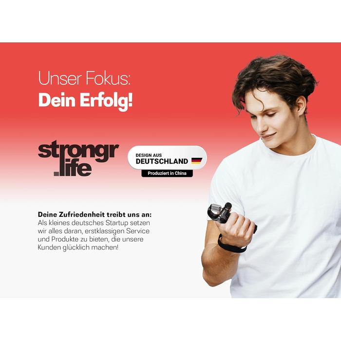 Набір для тренування кисті рук - 5 шт. (гумовий, кільцевий, м'ячик) з сумкою - тренажер хвата - опір 5-60 кг