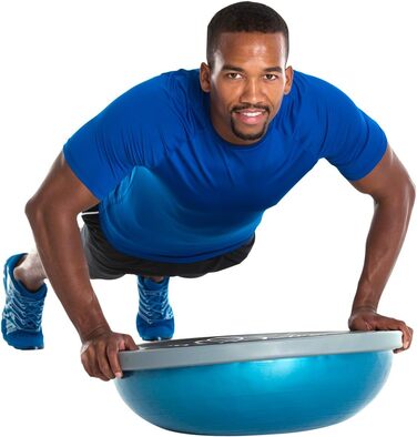 Балансувальний тренажер BOSU PRO 65 см, синьо-сірий