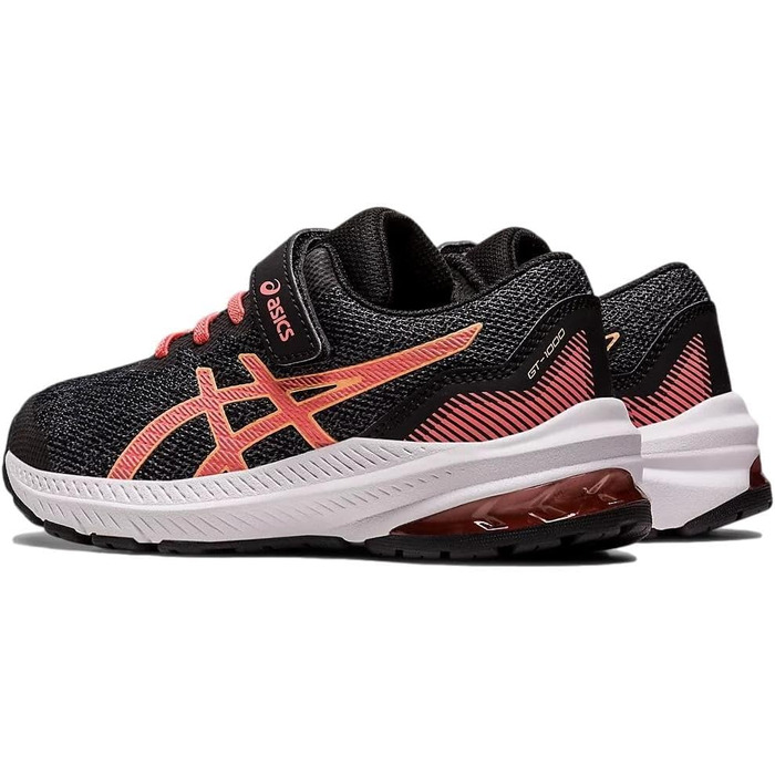 Дитячі кросівки для бігу ASICS, спортивне взуття, 33 EU, чорний колір