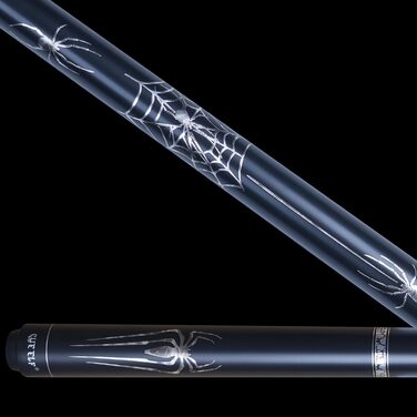 Більярдний кий CUEELF Spider Profi: низька дефлекція, з чохлом (19.5 oz, срібний)