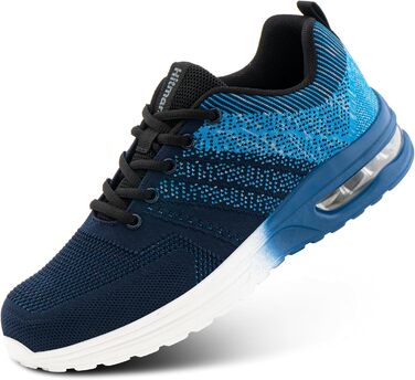 Кросівки для бігу Hitmars: чоловічі та жіночі, спортивні, легкі, дихаючі, для активного відпочинку, фітнесу та джогінгу. Кольори: чорний, сірий, блакитний. Розміри EU 36-48 (включаючи 40 EU)