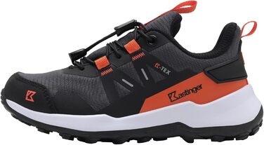 Туфлі для піших прогулянок Kastinger Unisex Kinder Foiskar Low Ktx Raven Flame 28 EU