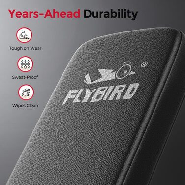 Відкидна тренажерна лава FLYBIRD для дому з регулюванням, 360-544 кг, M1-363KG