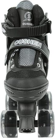 Інлайнери для дітей та дорослих | Роликові ковзани з великими колесами 76 мм | Регульовані інлайнери для дітей, підліток та дорослих | Безпечні роликові ковзани для активного відпочинку | Інлайнери з підсвічуванням, подарунок для дітей та підлітків, розмі