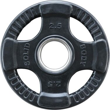 Олімпійський грифований гумовий диск Body Solid ORTK
