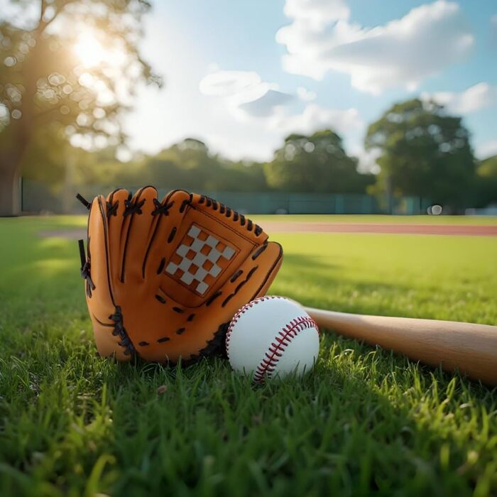 Рукавичка бейсбольна Urby для лівші, дитяча та юнацька, 11.5 дюймів, вік 7-11 років, коричнева