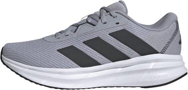Кросівки для бігу Adidas Galaxy 7 чоловічі, Halo Silver/Carbon/Core Black, 47 1/3 EU