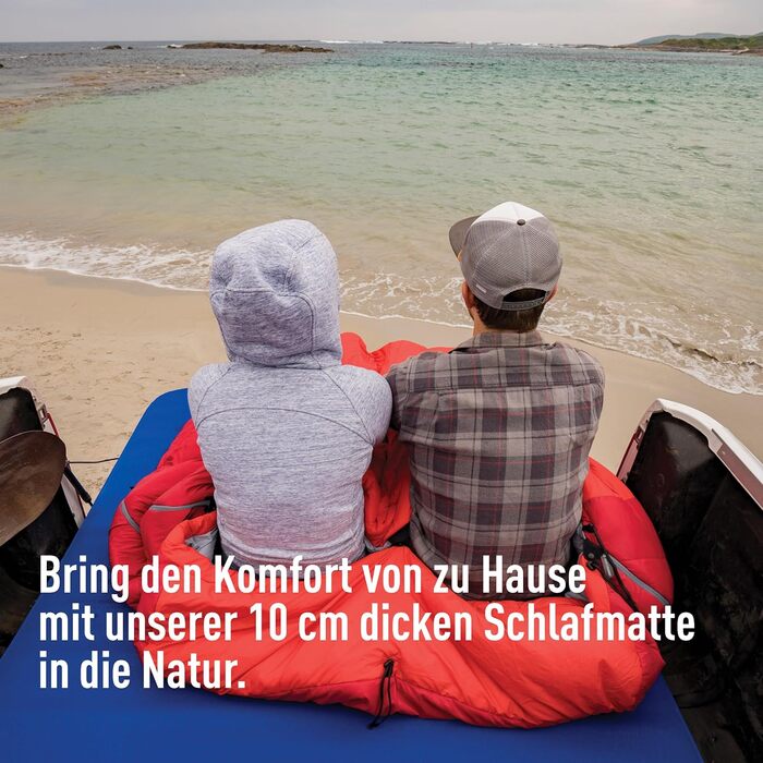 Каремат Sea to Summit Comfort Light Self Inflating (Large Wide) - самонадувний килимок для туризму, чорний