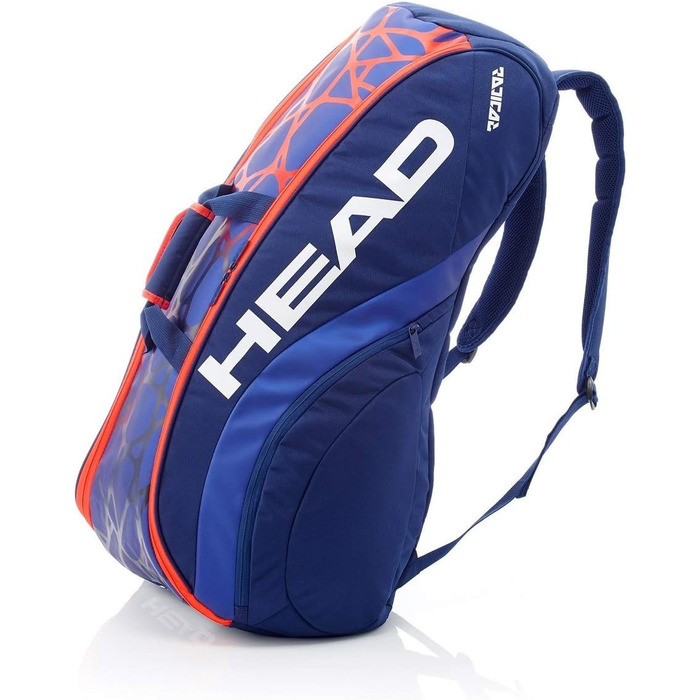 Спортивна сумка HEAD Radical 9R Supercombi синя - велика містка сумка для тенісу та інших видів спорту