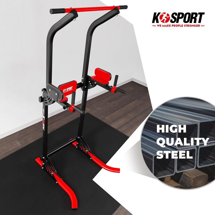 K-Sport Power Tower: турнік, бруси та силовий комплекс для дому | Макс. вага 150 кг