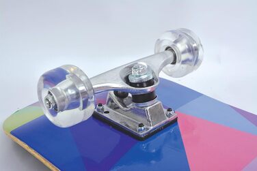 Скейтборд Schildkröt Kicker 31' для початківців, 9 шарів клену, подвійний кік, ABEC5, абстрактний дизайн