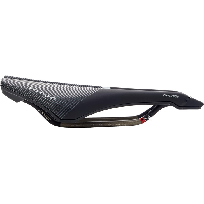 Велосипедне сідло Prologo Dimension Tirox 245x143 мм, чорне