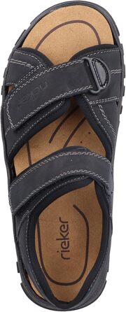 Чоловічі сандалії Rieker, розмір 42 EU, чорного кольору