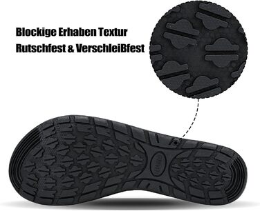 Чоботи для плавання Sagaro: чоловічі та жіночі, легкі, з неопрену, швидко сохнуть, для пляжу, серфінгу, розмір EU 36-47, Smoky Black