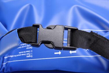 Рюкзак Cressi Dry Back Pack - ультралегкий водонепроникний, 60 LT, блакитний