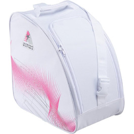 Сумка для ковзанів Jackson Ultima | Якість Olympian | Біло-рожевий колір, один розмір