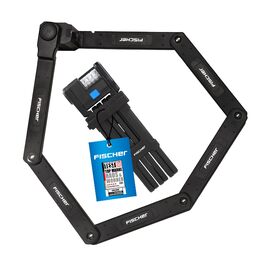 Замок велосипедний складний Fischer PROTEC PLUS FN110, 110 см, 2 ключі