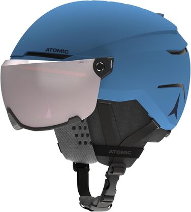 Гірськолижний шолом ATOMIC Savor Visor JR синій 51-55 см
