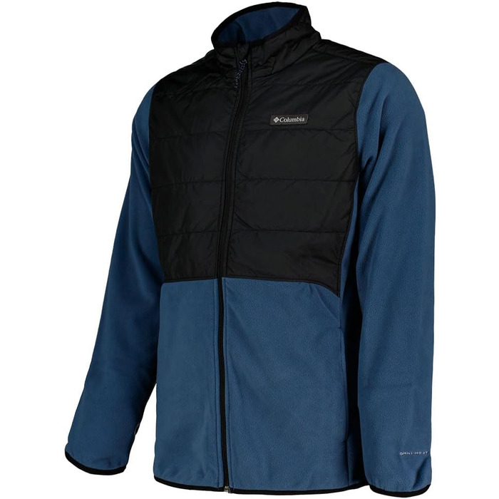 Чоловіча флісова куртка Columbia Basin Butte Full Zip, чорна, розмір XXL