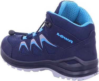 Черевики LOWA Innox EVO GTX QC JR 34 EU Navy/Turquoise - дитячі водонепроникні черевики для активного відпочинку