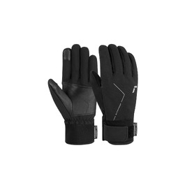 Дитячі рукавички Reusch Softshell чорні/сріблясті, сенсорні (Touchscreen), модель 7702, розмір 4