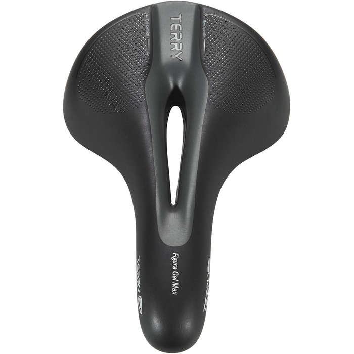 Велосипедне сідло TERRY Figura Gel Standard Max, чорне