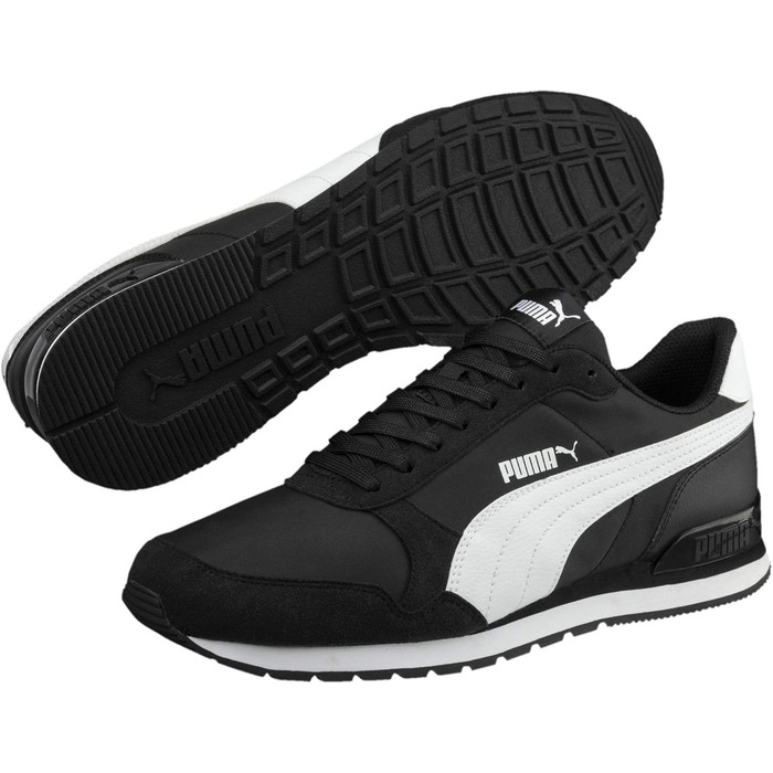 Кросівки PUMA St Runner V2 чорно-білі, 39 EU (унісекс)