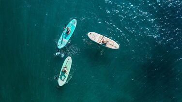 Дошка для SUP VirtuFit серія: Compact, Ocean, Cruiser, Yoga, Voyager, Racer, Surfer, з аксесуарами та сумкою