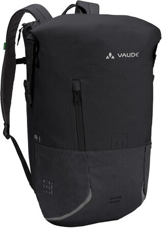 Унісекс міський велосипедний рюкзак VAUDE Citygo Bike 23 л, чорний, універсальний розмір