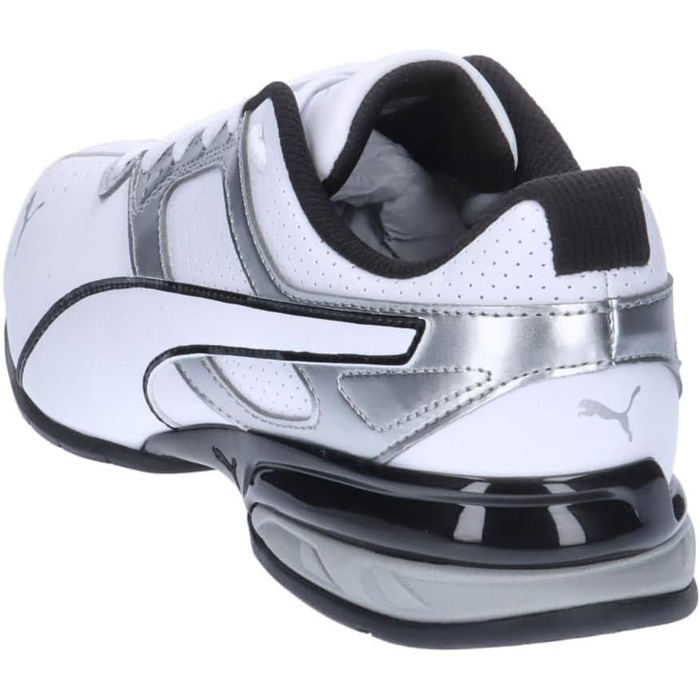 Кросівки жіночі PUMA Tazon 6 для тренувань, 42.5 EU, білий, сріблястий, чорний