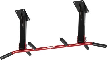 Турнік для стелі NEO SPORT NS-317 із посиленого сталі, 6 нековзних ручок, 98x43x35 см, макс. навантаження 90 кг, для силових вправ