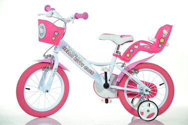 Дитячий велосипед Dino Bikes Hello Kitty 35,6 см, рожевий