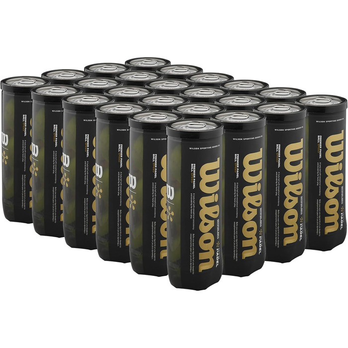 Набір для падел-тенісу Wilson Box 72 м'ячі Premier Padel Speed