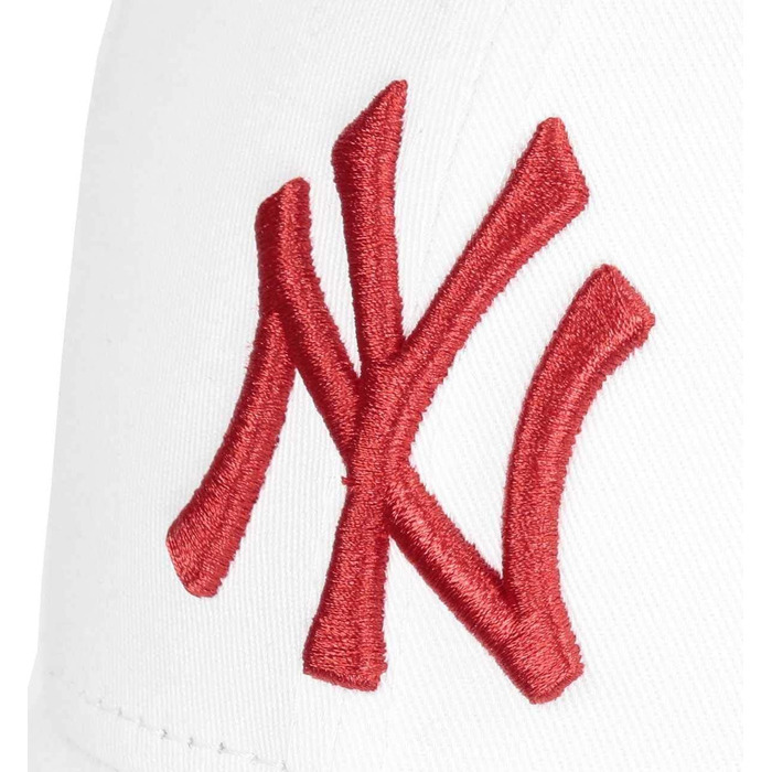 Кепка New Era MLB 9Forty з регульованим розміром, бейсболка з логотипом NY/LA, універсальний розмір, біло-червона