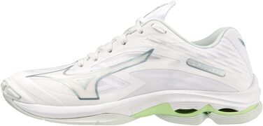 Волейбольне взуття Mizuno Wave Lightning Z7 (жіноче) 44.5 EU, білий та зелений кольори