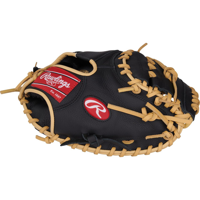 Рукавиця бейсбольна Rawlings Select Pro Lite Youth (11 дюймів) для інфілдера/кетчера, права рука, чорна