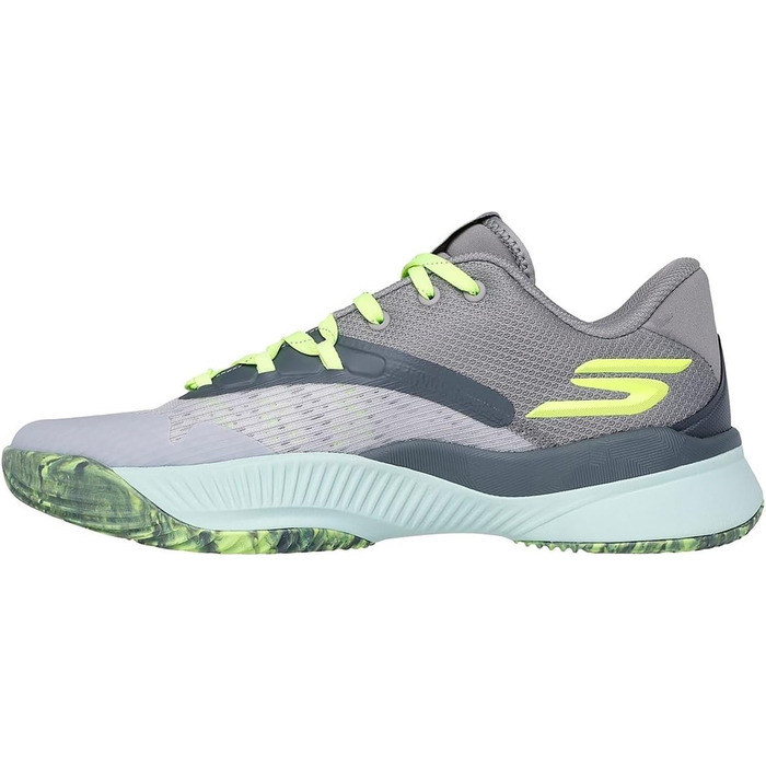 Кросівки Skechers Nexus для чоловіків, баскетбольні, 42 EU, антрацит-зелені