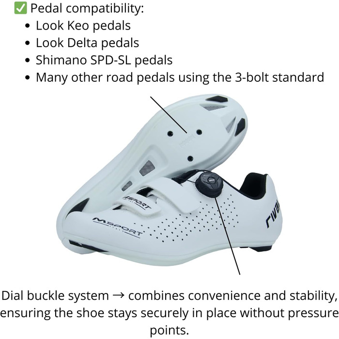 Велосипедні шкарпетки MSport для шосе, дихаючі, для чоловіків/жінок (42 EU, B02)