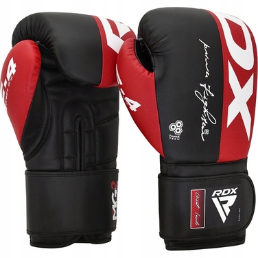 Боксерські рукавички RDX BGR-F4R-14OZ, 14 унцій