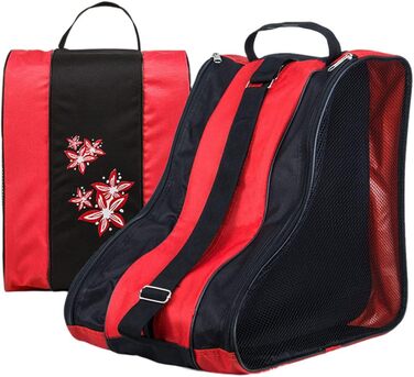 Сумка для роликів з Oxford тканини, міцна, для дорослих та дітей (червона)