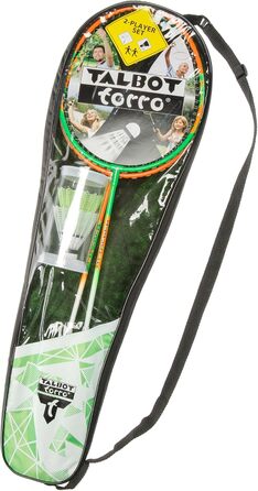 Набір для бадмінтону Talbot-Torro 2-Attacker: 2 ракетки, 2 волани, сумка преміум-якості