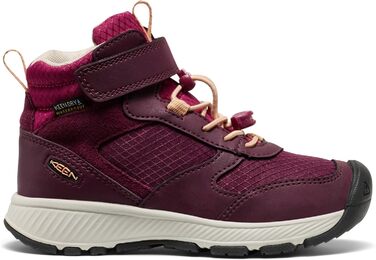 KEEN Skua Mid - Дитячі водонепроникні трекінгові черевики, 24 EU, Колір: Fig Peach Fuzz