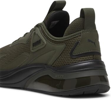 Кросівки для бігу PUMA Cell ThrillRoad - унісекс, розмір 40.5 EU, темно-оливковий/чорний Puma