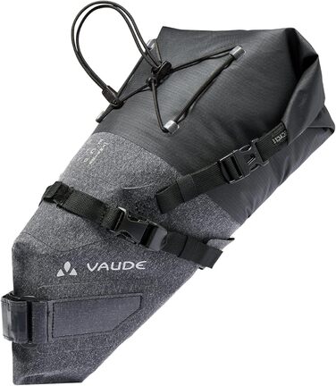 Водонепроникні велосумки wetterladen de Trailsaddle Compact + Trailfront Compact для байкпакінгу, яскраво-зелені/чорні