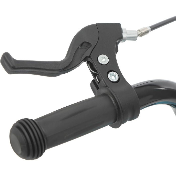 Дитячий велосипед 12 дюймів з підставками та пляшкою для води, регульований по висоті, для дітей 2-5 років (синій)