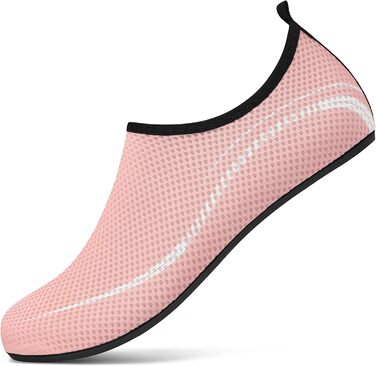 Аквашузи для плавання та водних видів спорту, неопренові шльопанці для жінок та чоловіків, розмір 40 EU, рожеві