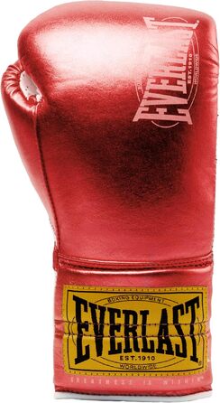 Боксерські рукавички Everlast 1910 Pro Fight Glove для дорослих, 10 унцій, червоні