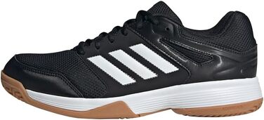 Кросівки Adidas Speedcourt для залу, чоловічі, 43 1/3 EU, чорний/білий/гірчичний