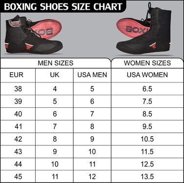 Боксерські чоботи FISTRAGE з шкіри, для тренувань, Unisex, Pro, чорні, 42.5/43 EU